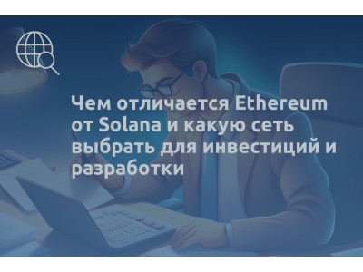 Чем отличается Ethereum от Solana и какую сеть выбрать для инвестиций и разработки
