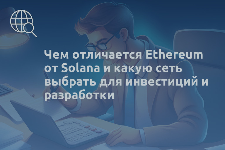 Чем отличается Ethereum от Solana и какую сеть выбрать для инвестиций и разработки