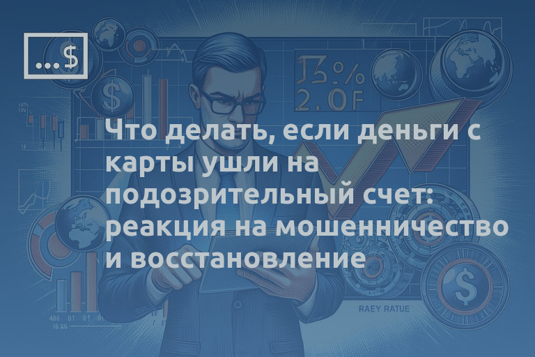 Что делать, если деньги с карты ушли на подозрительный счет: реакция на мошенничество и восстановление