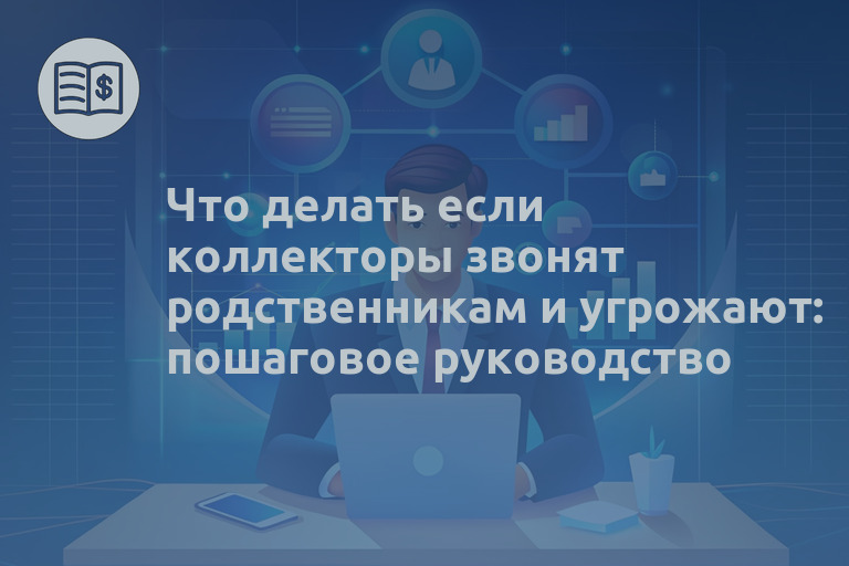 Что делать если коллекторы звонят родственникам и угрожают: пошаговое руководство