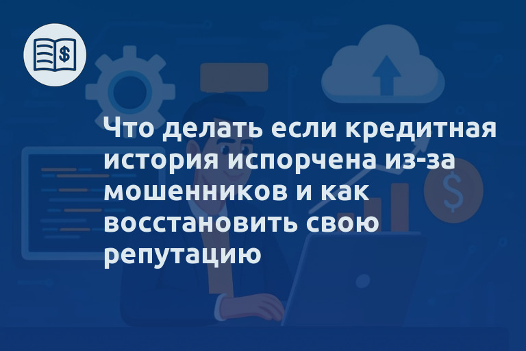 Что делать если кредитная история испорчена из-за мошенников и как восстановить свою репутацию