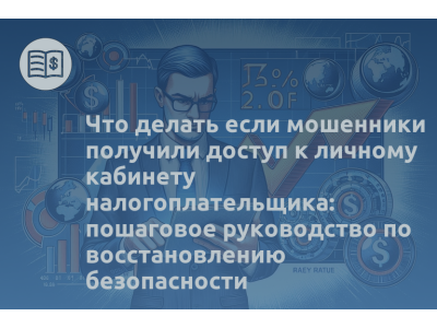 Что делать если мошенники получили доступ к личному кабинету налогоплательщика: пошаговое руководство по восстановлению безопасности