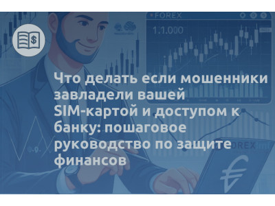 Что делать если мошенники завладели вашей SIM-картой и доступом к банку: пошаговое руководство по защите финансов