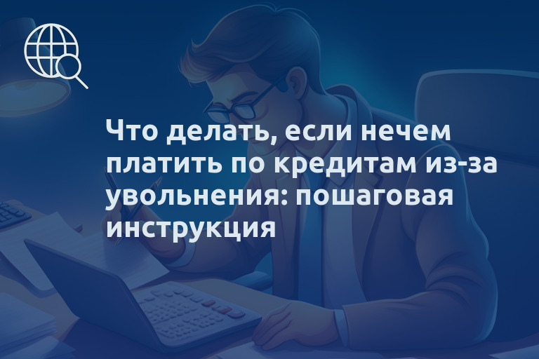 Что делать, если нечем платить по кредитам из-за увольнения: пошаговая инструкция