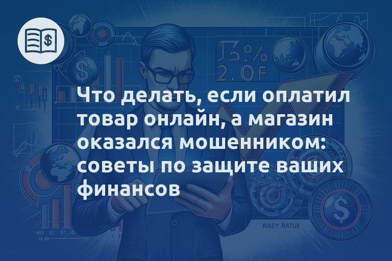 Что делать, если оплатил товар онлайн, а магазин оказался мошенником: советы по защите ваших финансов