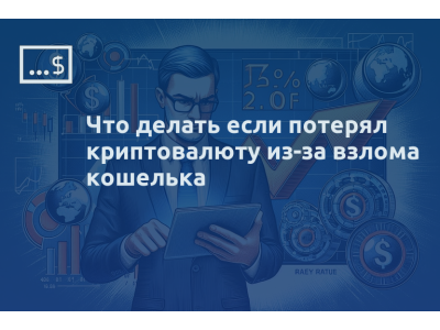 Что делать если потерял криптовалюту из-за взлома кошелька