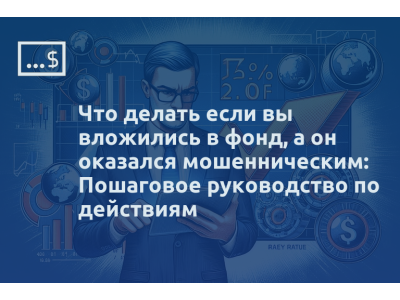 Что делать если вы вложились в фонд, а он оказался мошенническим: Пошаговое руководство по действиям