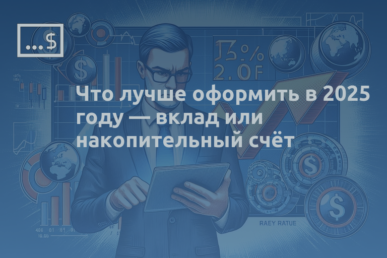 Что лучше оформить в 2025 году — вклад или накопительный счёт