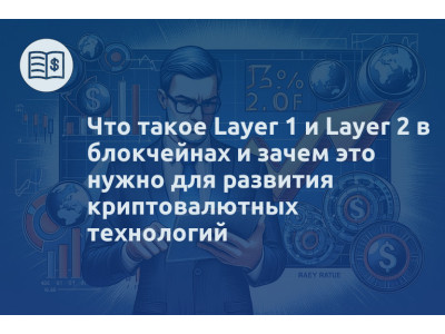 Что такое Layer 1 и Layer 2 в блокчейнах и зачем это нужно для развития криптовалютных технологий