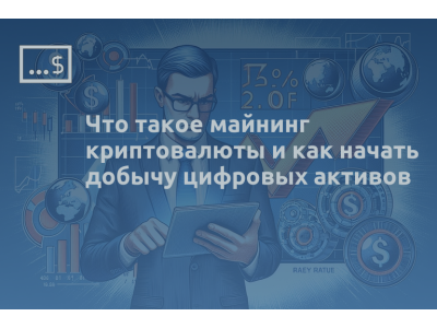 Что такое майнинг криптовалюты и как начать добычу цифровых активов