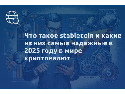 Что такое stablecoin и какие из них самые надежные в 2025 году в мире криптовалют