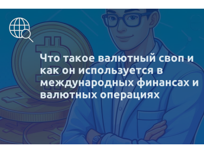 Что такое валютный своп и как он используется в международных финансах и валютных операциях