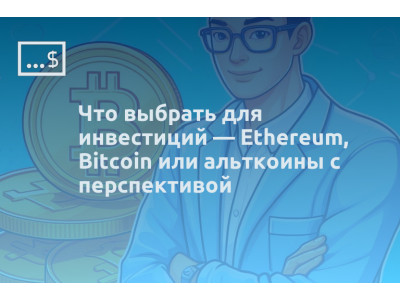 Что выбрать для инвестиций — Ethereum, Bitcoin или альткоины с перспективой