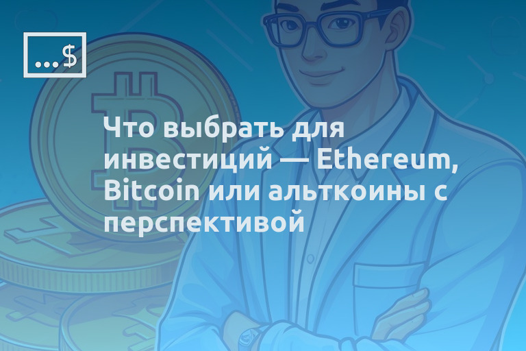 Что выбрать для инвестиций — Ethereum, Bitcoin или альткоины с перспективой