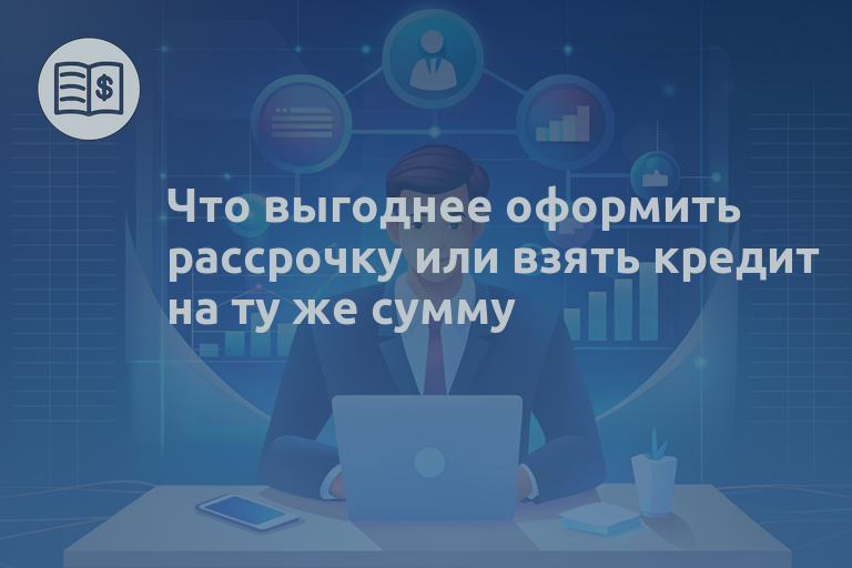 Что выгоднее оформить рассрочку или взять кредит на ту же сумму