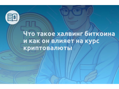 Что такое халвинг биткоина и как он влияет на курс криптовалюты
