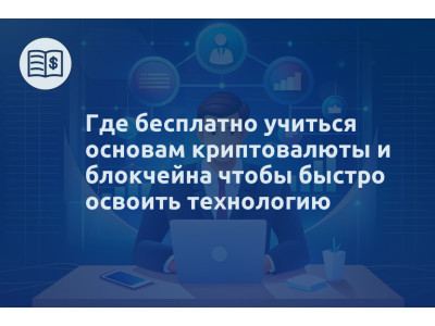 Где бесплатно учиться основам криптовалюты и блокчейна чтобы быстро освоить технологию