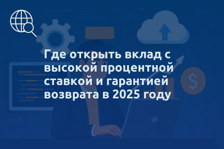 Где открыть вклад с высокой процентной ставкой и гарантией возврата в 2025 году