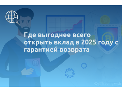 Где выгоднее всего открыть вклад в 2025 году с гарантией возврата
