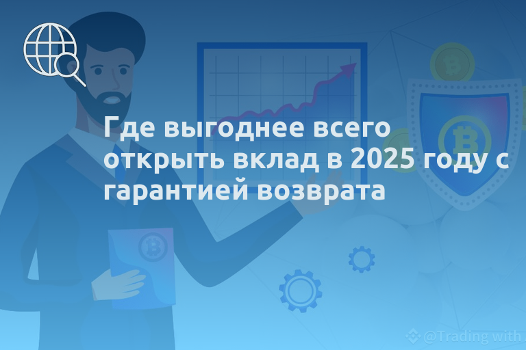 Где выгоднее всего открыть вклад в 2025 году с гарантией возврата