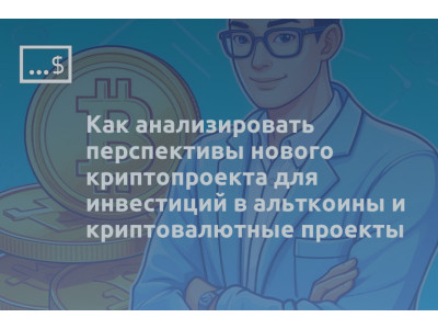 Как анализировать перспективы нового криптопроекта для инвестиций в альткоины и криптовалютные проекты