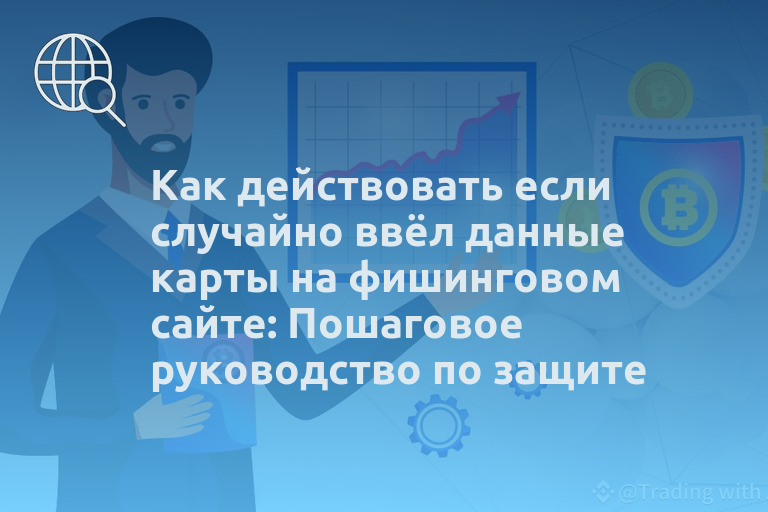 Как действовать если случайно ввёл данные карты на фишинговом сайте: Пошаговое руководство по защите