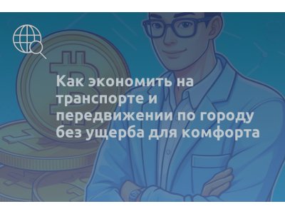 Как экономить на транспорте и передвижении по городу без ущерба для комфорта