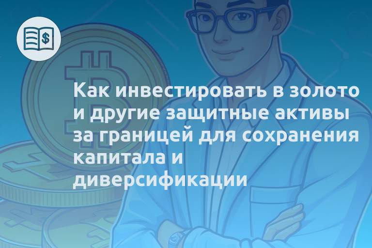 Как инвестировать в золото и другие защитные активы за границей для сохранения капитала и диверсификации
