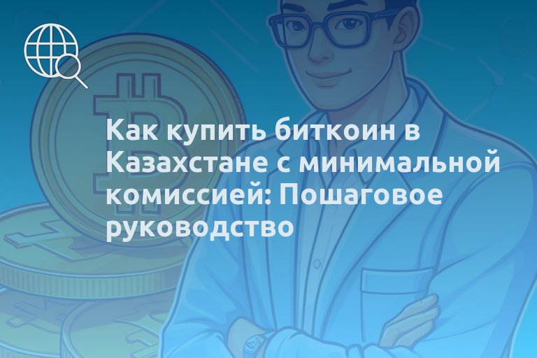 Как купить биткоин в Казахстане с минимальной комиссией: Пошаговое руководство