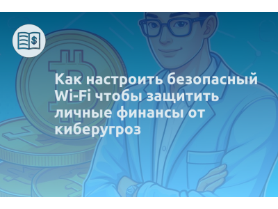Как настроить безопасный Wi-Fi чтобы защитить личные финансы от киберугроз