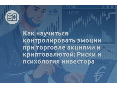 Как научиться контролировать эмоции при торговле акциями и криптовалютой: Риски и психология инвестора