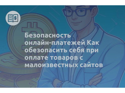 Безопасность онлайн-платежей Как обезопасить себя при оплате товаров с малоизвестных сайтов