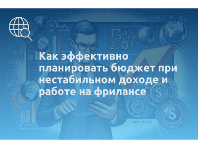 Как эффективно планировать бюджет при нестабильном доходе и работе на фрилансе