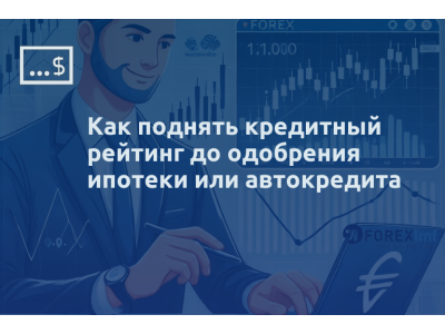 Как поднять кредитный рейтинг до одобрения ипотеки или автокредита