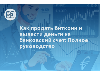 Как продать биткоин и вывести деньги на банковский счет: Полное руководство