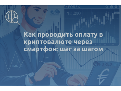 Как проводить оплату в криптовалюте через смартфон: шаг за шагом