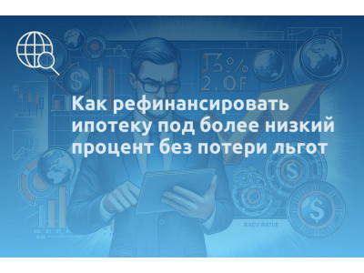 Как рефинансировать ипотеку под более низкий процент без потери льгот