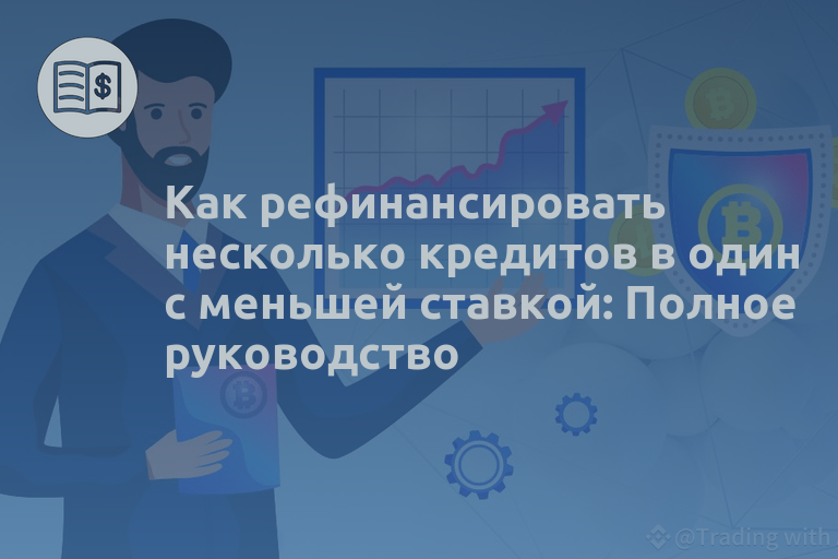 Как рефинансировать несколько кредитов в один с меньшей ставкой: Полное руководство