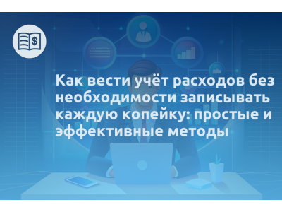 Как вести учёт расходов без необходимости записывать каждую копейку: простые и эффективные методы