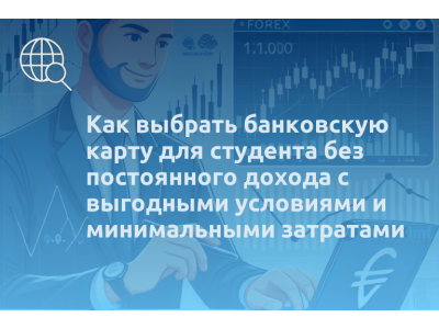 Как выбрать банковскую карту для студента без постоянного дохода с выгодными условиями и минимальными затратами