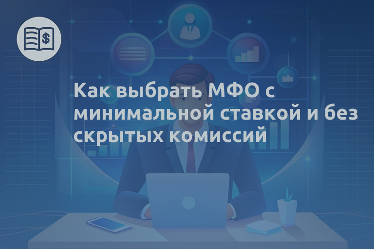 Как выбрать МФО с минимальной ставкой и без скрытых комиссий