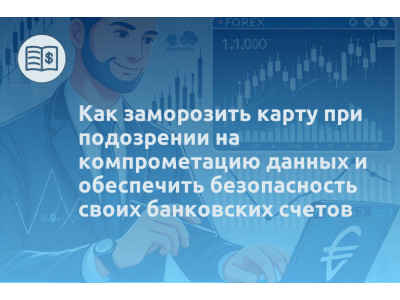 Как заморозить карту при подозрении на компрометацию данных и обеспечить безопасность своих банковских счетов