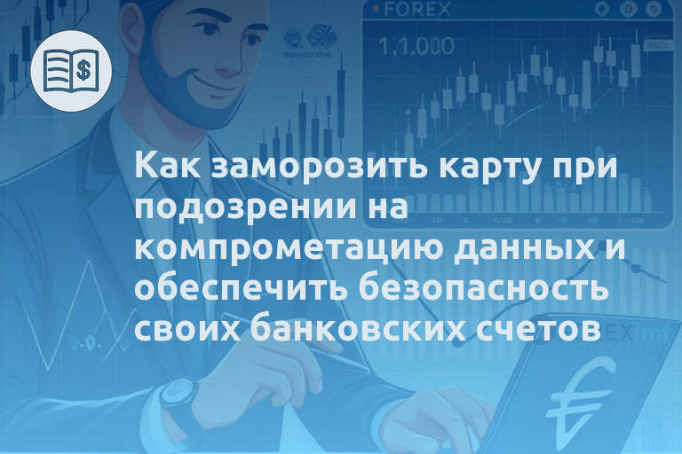 Как заморозить карту при подозрении на компрометацию данных и обеспечить безопасность своих банковских счетов