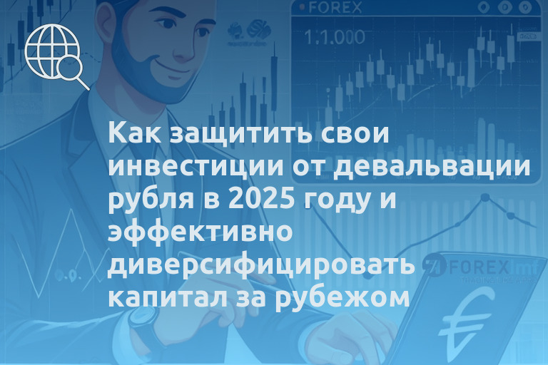 Как защитить свои инвестиции от девальвации рубля в 2025 году и эффективно диверсифицировать капитал за рубежом