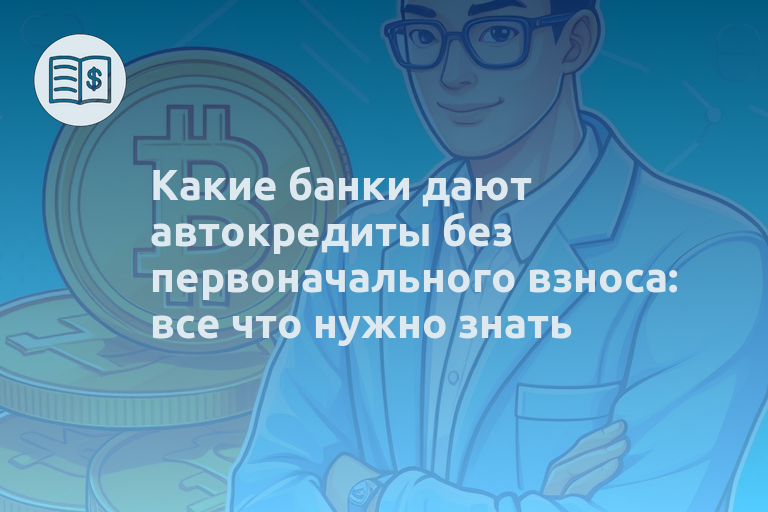 Какие банки дают автокредиты без первоначального взноса: все что нужно знать