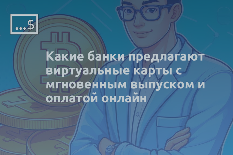 Какие банки предлагают виртуальные карты с мгновенным выпуском и оплатой онлайн