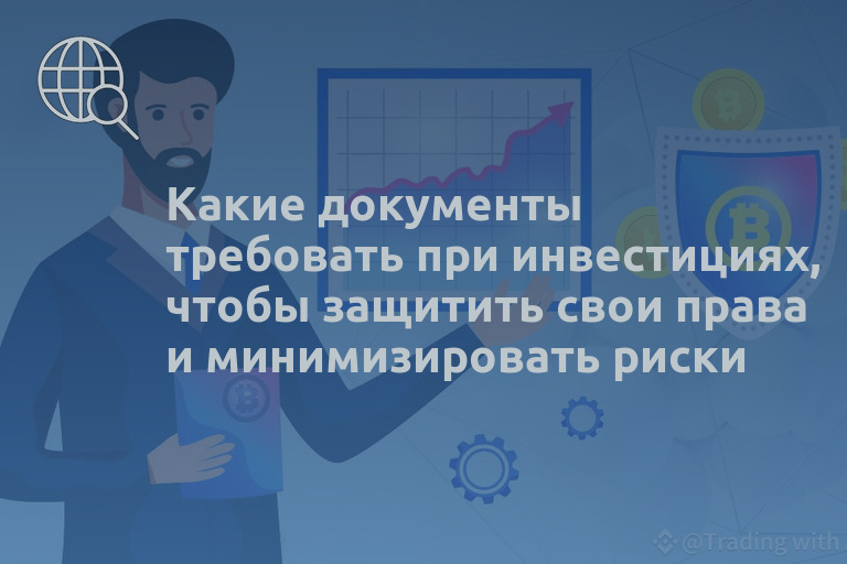 Какие документы требовать при инвестициях, чтобы защитить свои права и минимизировать риски