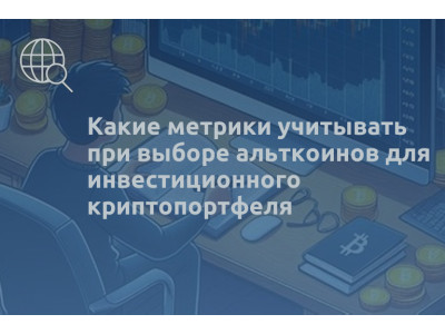 Какие метрики учитывать при выборе альткоинов для инвестиционного криптопортфеля