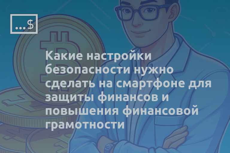 Какие настройки безопасности нужно сделать на смартфоне для защиты финансов и повышения финансовой грамотности