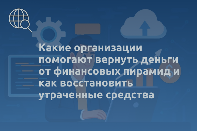 Какие организации помогают вернуть деньги от финансовых пирамид и как восстановить утраченные средства